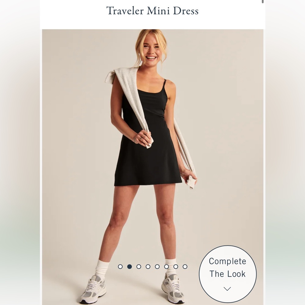 Abercrombie & Fitch Black Mini Dress